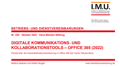 Titelseite der Veröffentlichung